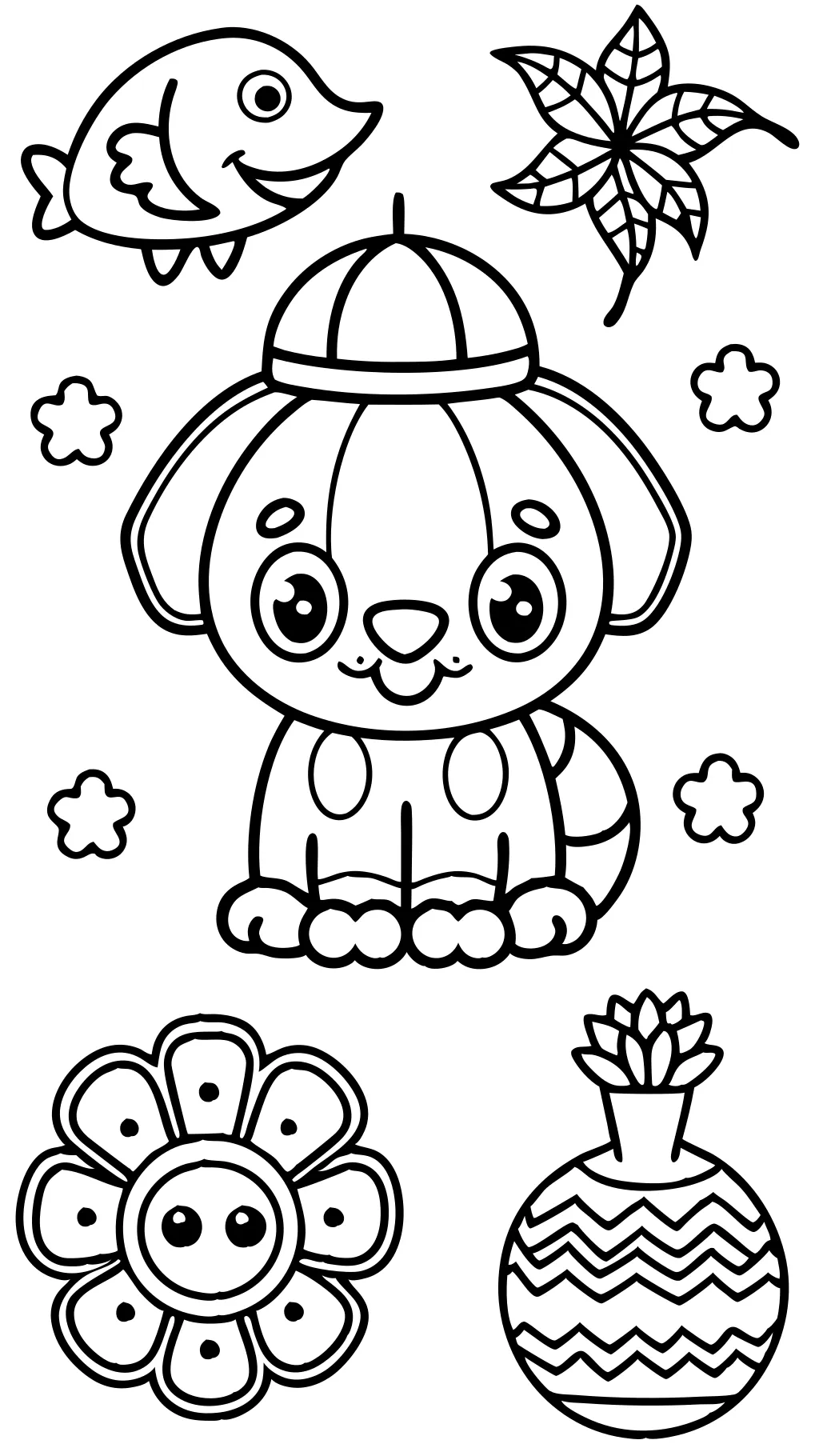 simple printable coloring pages